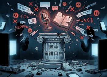 民主底線 不該被青鳥網軍的鍵盤踩碎 民主底線 不該被青鳥網軍的鍵盤踩碎