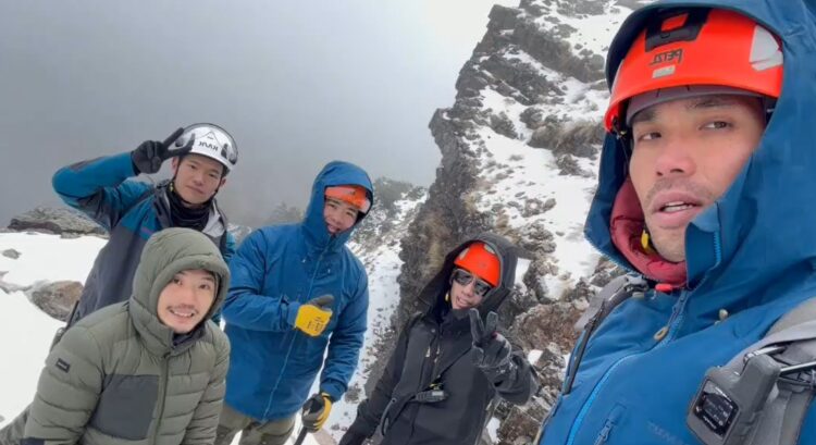 影／星男受困品田斷崖 低軌衛星呼救竹縣消防救援