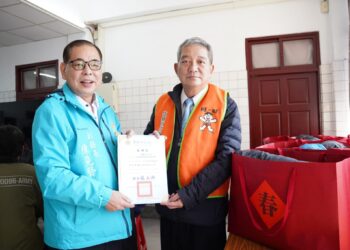 新竹縣33遊民列冊 陳見賢赴收容所關懷街友