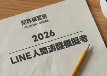邰智源坐鎮防詐補習班 LINE以模擬考提升全民防詐力
