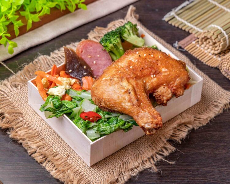 板橋人氣雞腿便當 每日現做配菜搭配招牌雞腿 雙重用心吃得到