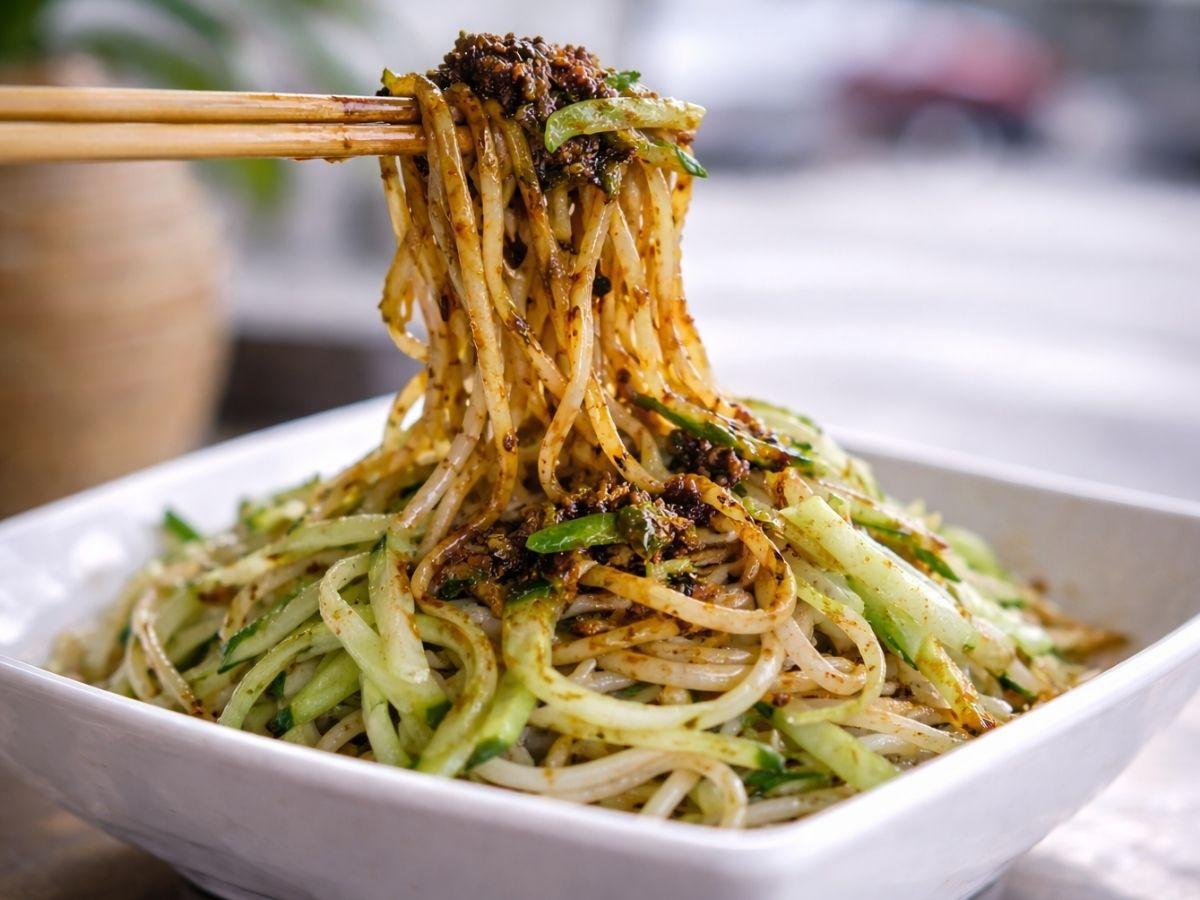 屏東崁頂必吃老店 堅持自製比例 無添加化學成分Q彈涼麵 屏東崁頂必吃老店 堅持自製比例 無添加化學成分Q彈涼麵