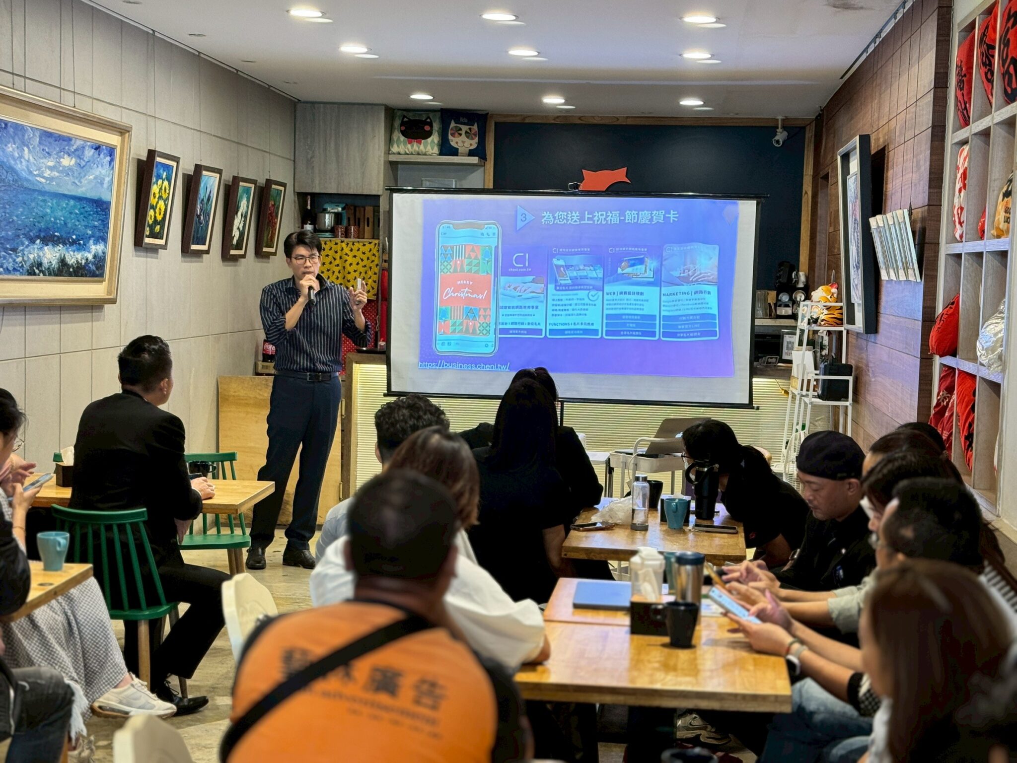 為花蓮店家企業升級 誠翊資訊從一張AI數位名片開始