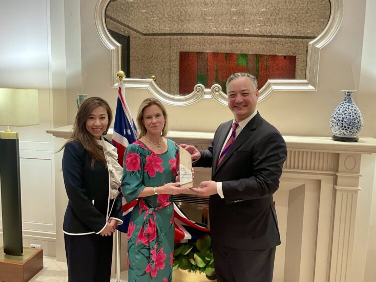 北市英僑商務協會歡迎 Ruth Bradley-Jone代表擔任官方資助人 北市英僑商務協會歡迎 Ruth Bradley-Jone代表擔任官方資助人