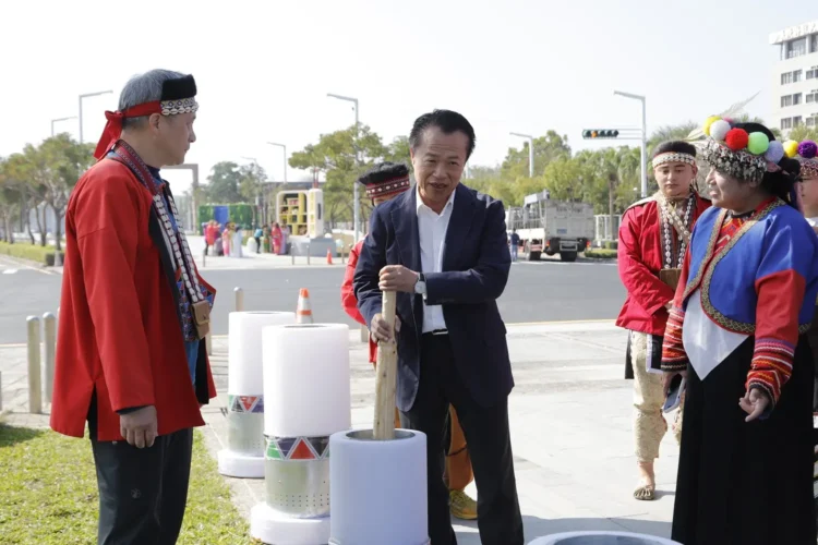 台灣燈會開幕在即 翁章梁今視察三大燈區