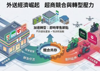 李豫伯教授：外送經濟崛起 對超商營運帶來競合與轉型壓力