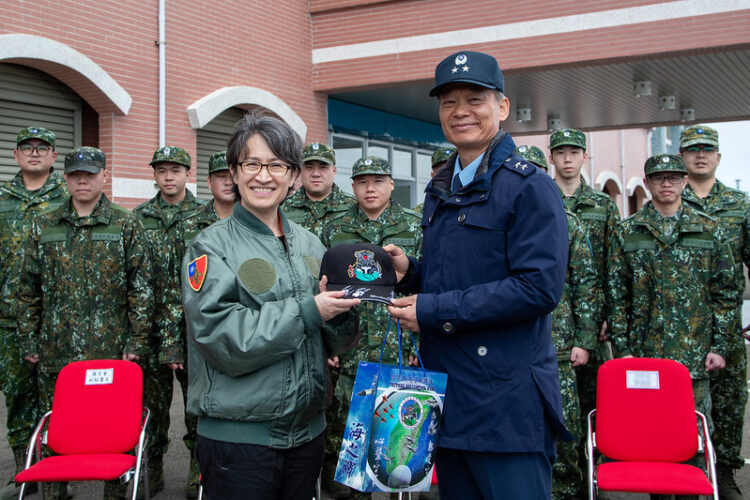 蕭美琴副總統勗勉新竹空軍部隊 肯定官兵全年無休守護國家安全