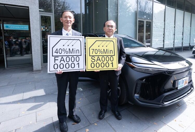 汽車隔熱紙透光率新規定2月28日正式上路 新車領牌全面納管須符合前擋70%前側窗40%透光率標準並張貼合格標識