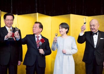 蕭美琴副總統出席日本天皇華誕慶祝酒會 強調臺日攜手合作守護區域和平穩定 蕭美琴副總統出席日本天皇華誕慶祝酒會 強調臺日攜手合作守護區域和平穩定