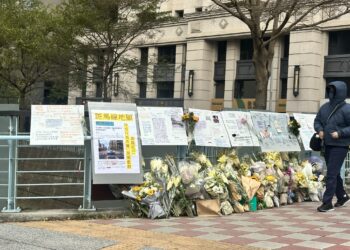 竹北斑馬線憾事惹鼻酸 杜文中赴現場獻花致哀