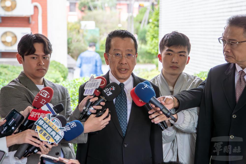 三項軍購發價書3月15日屆期 國防部長顧立雄盼立法院先行授權簽署確保建軍進度