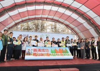 臺南市長黃偉哲邀民眾走進臺南六甲 欣賞落羽松轉紅美景迎接冬季旅遊季