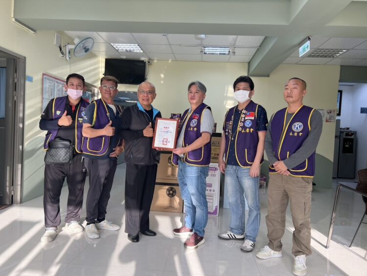 國際同濟會永康同濟會公益捐贈 捐贈物資守護高雄市私立小天使家園的失依嬰幼兒