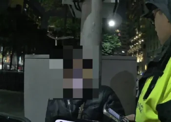 巡邏見機車倒地婦人意識模糊 台中警緊急處置助脫險