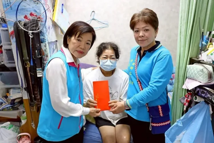 游淑貞親赴因病截肢陷生活困境家戶關懷