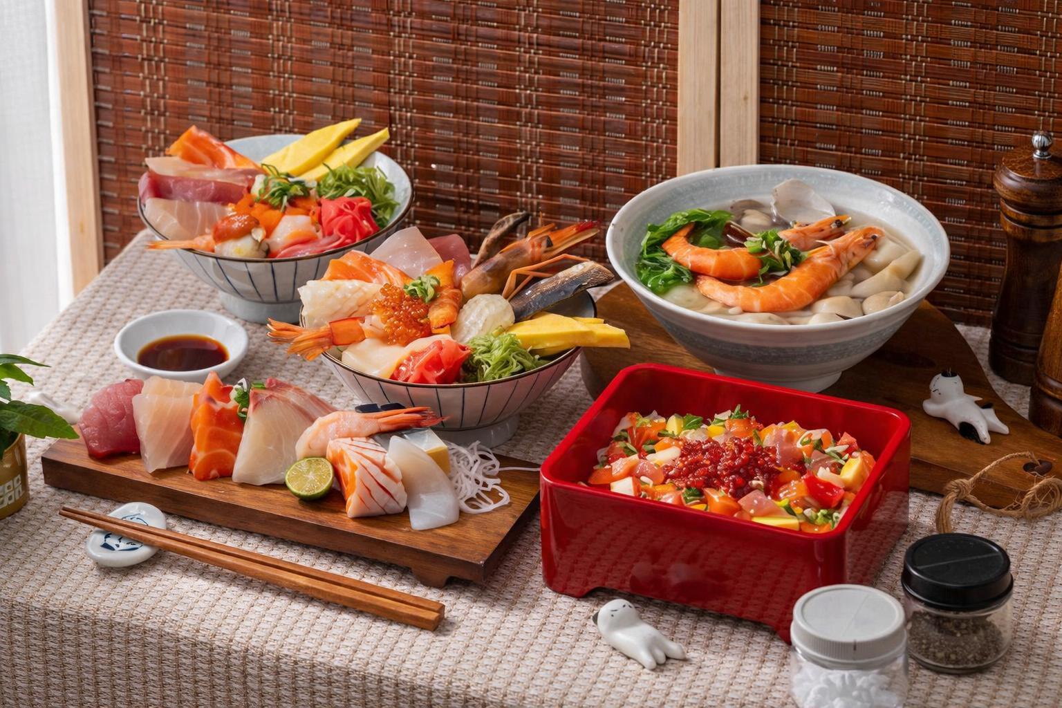 龜山日式料理店推薦 新鮮魚料自由選配 豐盛美味生魚片、丼飯 龜山日式料理店推薦 新鮮魚料自由選配 豐盛美味生魚片、丼飯