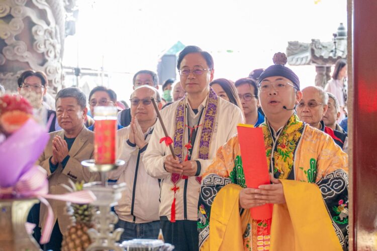 土地公文化館9周年館慶登場 市長張善政:推動土地公文化走向國際 土地公文化館9周年館慶登場 張市長:推動土地公文化走向國際