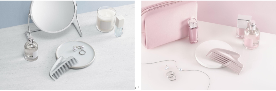 SALONIA「光澤刮痧順髮梳」日本超熱賣 抑制靜電撫平毛躁  一梳完成日常整理