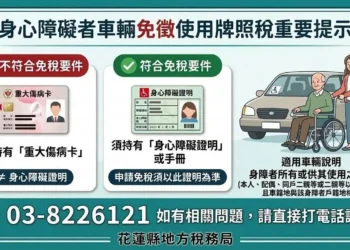 領有「重大傷病卡」無法申請車輛免徵使用牌照稅