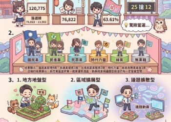 眾聲喧嘩的新竹市東區議員票源分析