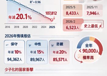 台灣正在消失 出生崩跌背後的國家危機