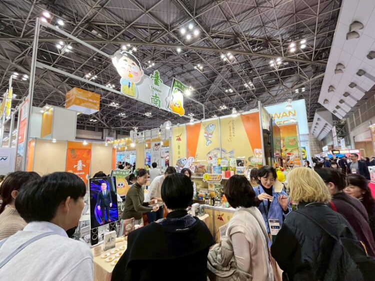 臺南市長黃偉哲率團出席東京國際食品展 臺南農產首日訂單破五億