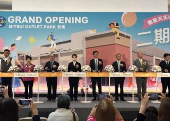 臺南三井Outlet Park二期正式開幕 引進50家新店舖打造全新購物體驗