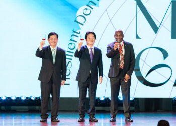 賴清德總統出席外交部春宴強調 臺灣將攜手民主友盟國家捍衛區域和平穩定 引領世界進步繁榮