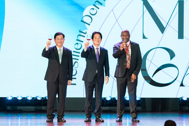 賴清德總統出席外交部春宴強調 臺灣將攜手民主友盟國家捍衛區域和平穩定 引領世界進步繁榮