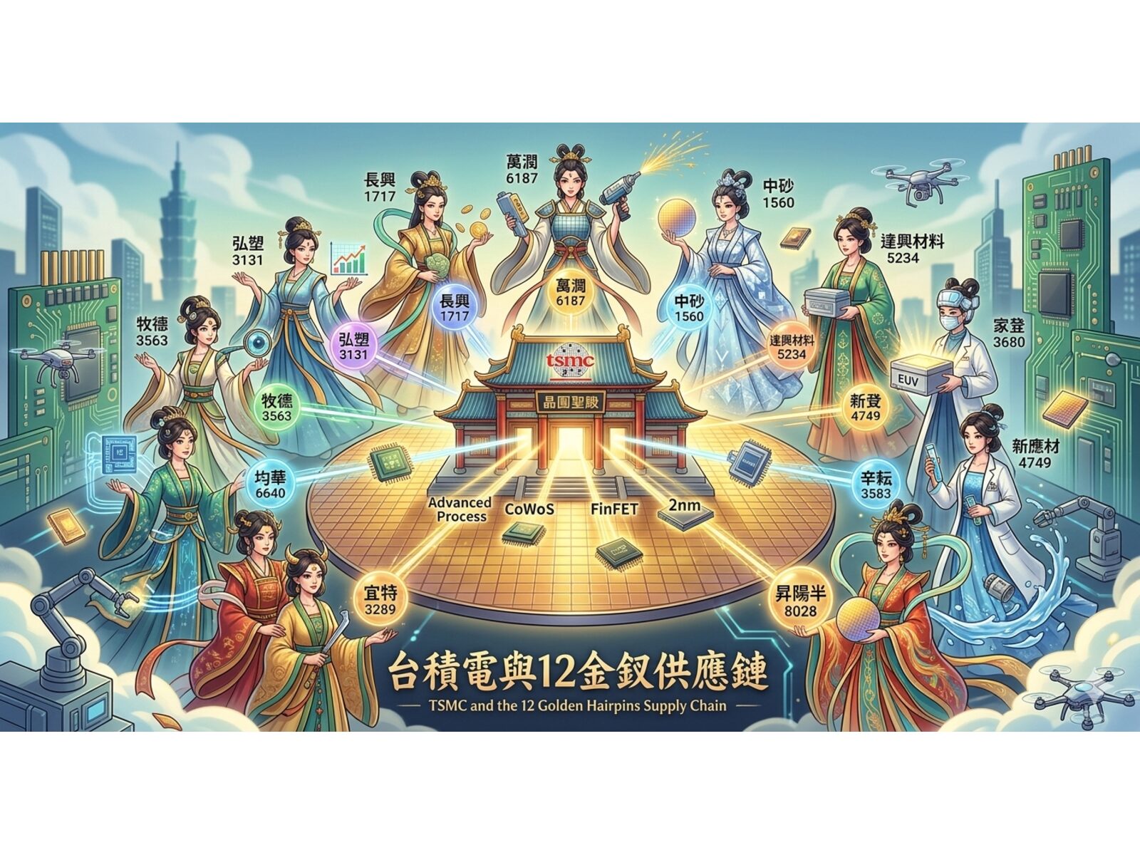 2026台積電供應鏈淘金指南 從大戶籌碼看清誰是「真強勢」與「假狂熱」