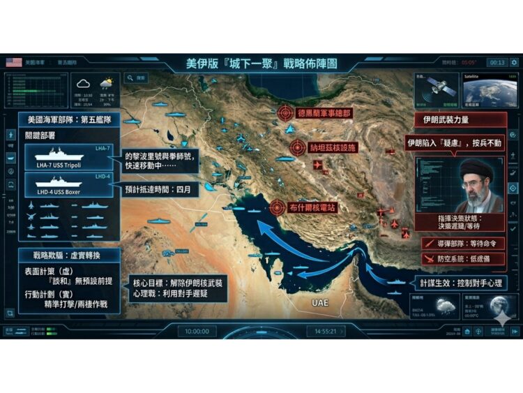 現代版「城下一聚」：美伊戰爭中的虛實博弈與戰略誘騙