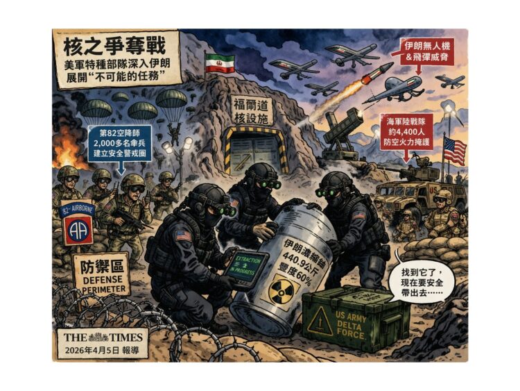 哈爾克島只是煙幕？美軍「奪鈾行動」的聲東擊西計