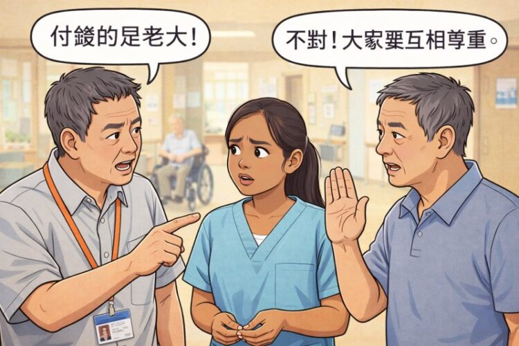 【長照哲學 No.29】誰才是長照現場的老大？—被誤解的外勞與被忽視的公平