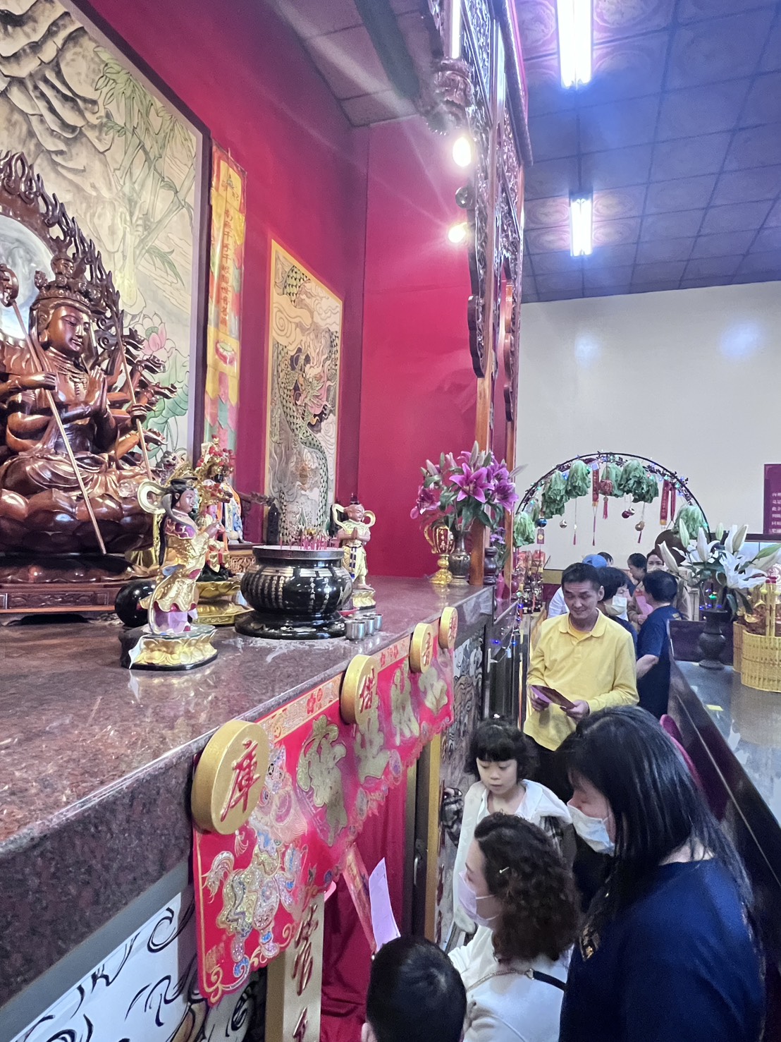 南投龍華宮觀音開庫 這招「借財借運」讓霉運轉紅運