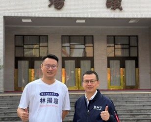 士北市議員新秀林揚庭請益 羅智強傳授蔣萬安政績牌與「皮克敏」奇招 23日起民調定勝負