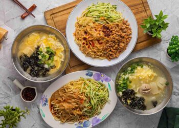 桃園區人氣涼麵 每日手工打製芝麻、蔬菜堅果醬 外食養生族最愛