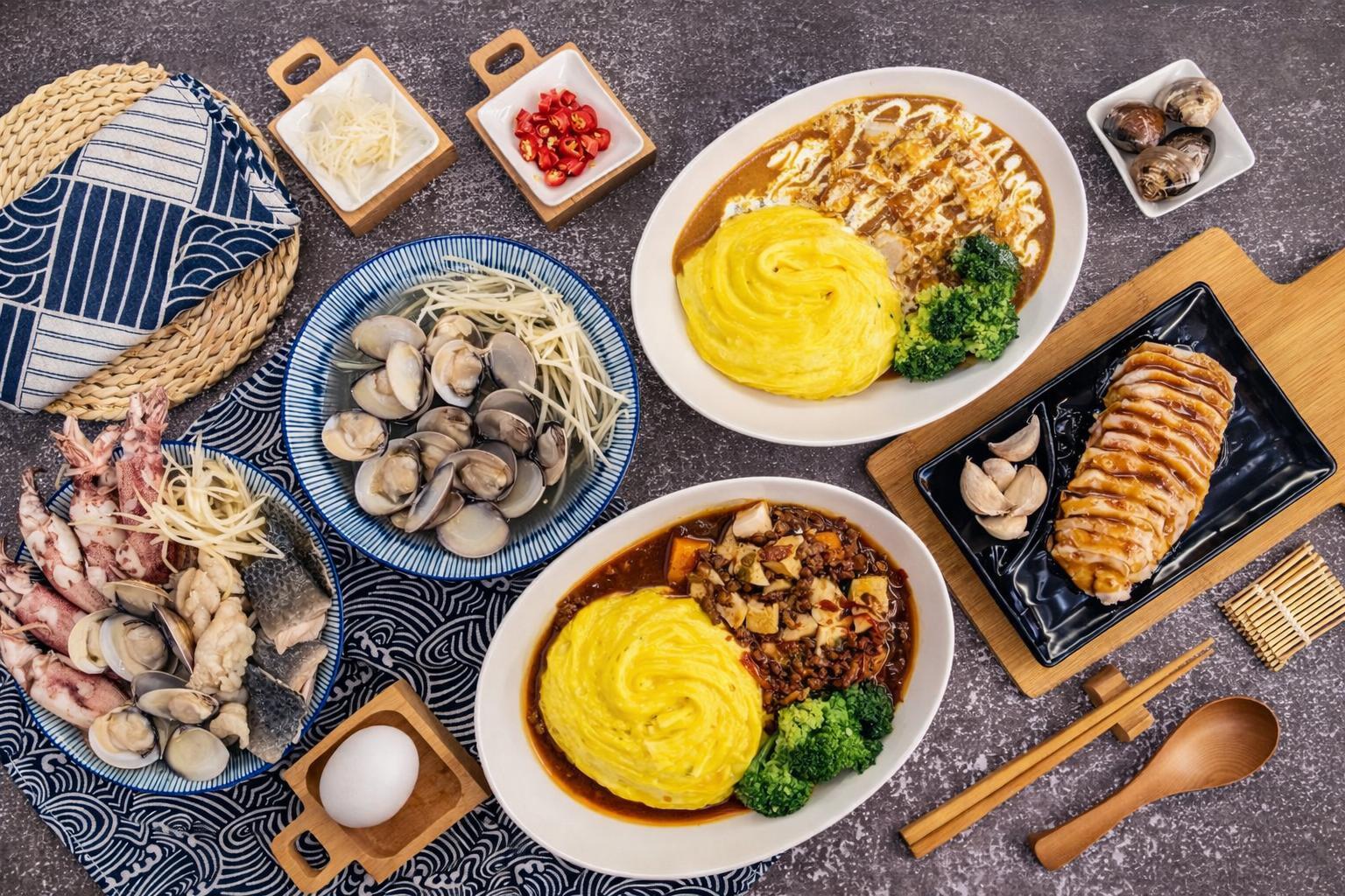 永和異國咖哩|日式黑咖哩、南洋叻沙、墨西哥辣肉醬等八種口味可選(圖/Medick Marketing Ltd.提供)