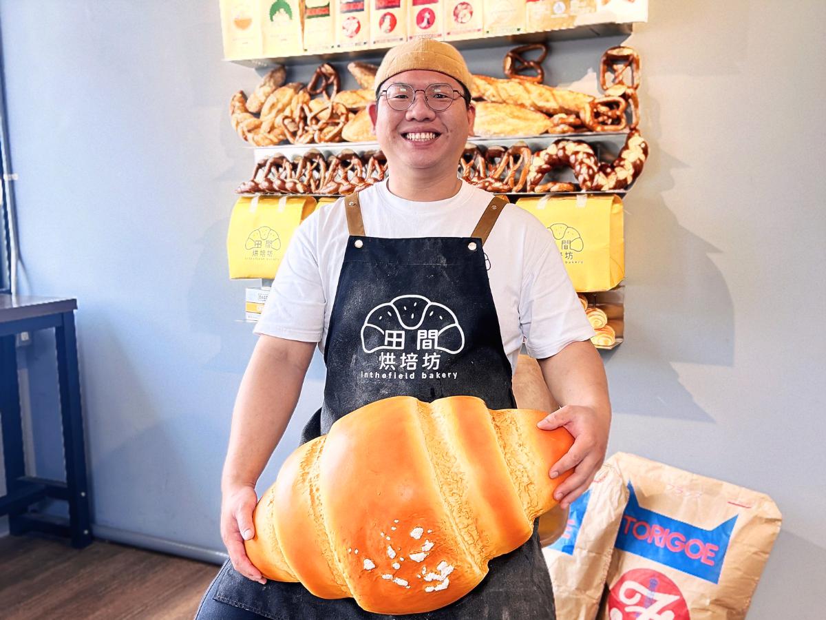 台東市區職人麵包店《田間烘焙坊》，由返鄉創業的烘焙工作者成立，主打每日現烤出爐的天然酵母麵包（圖/Medick Marketing Ltd.提供）