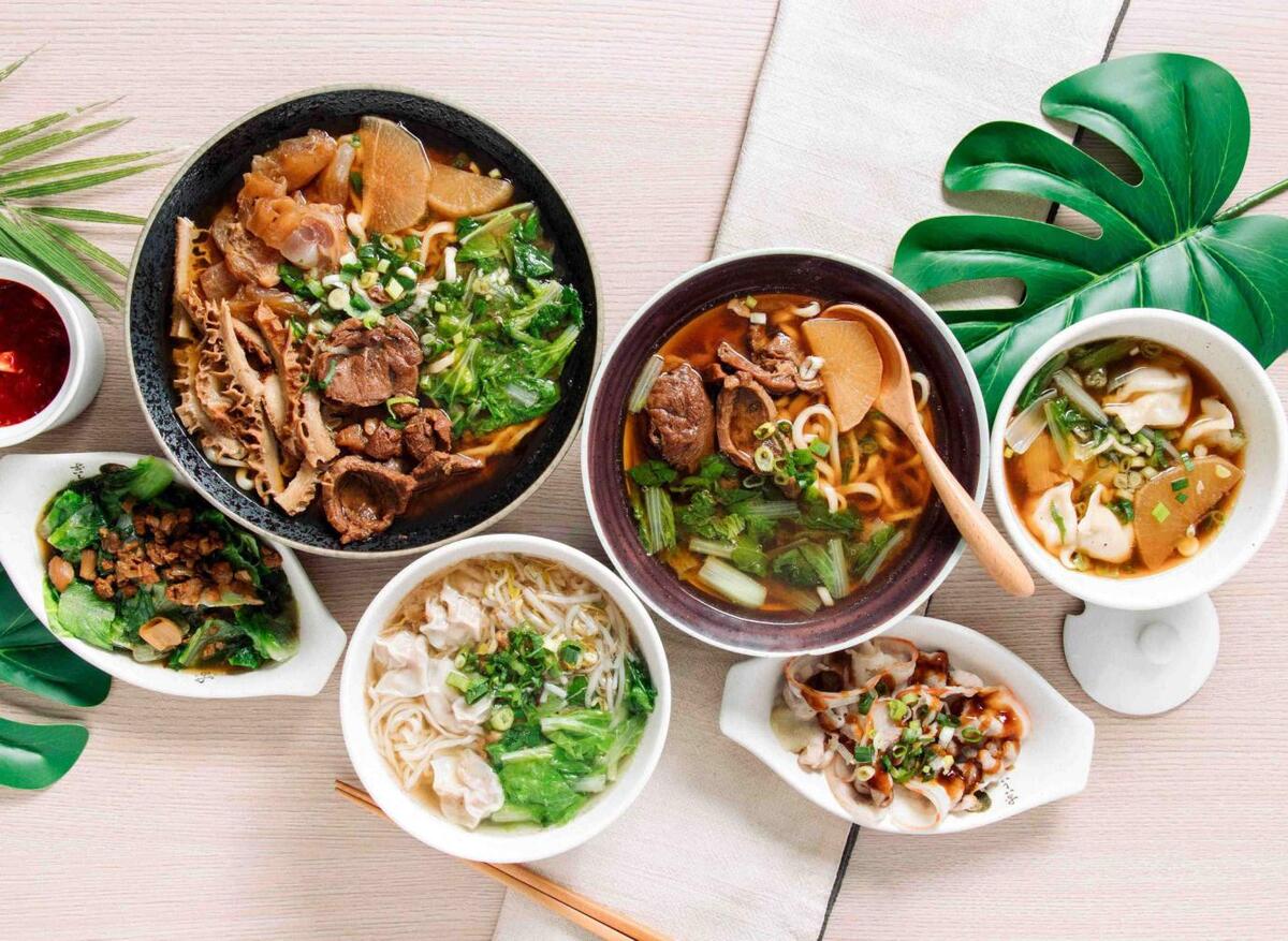 南投在地牛肉麵專賣店，三寶麵一次集結牛腱、牛筋與牛肚，份量實在，是許多熟客每回必點的招牌選擇（圖/Medick Marketing Ltd.提供）