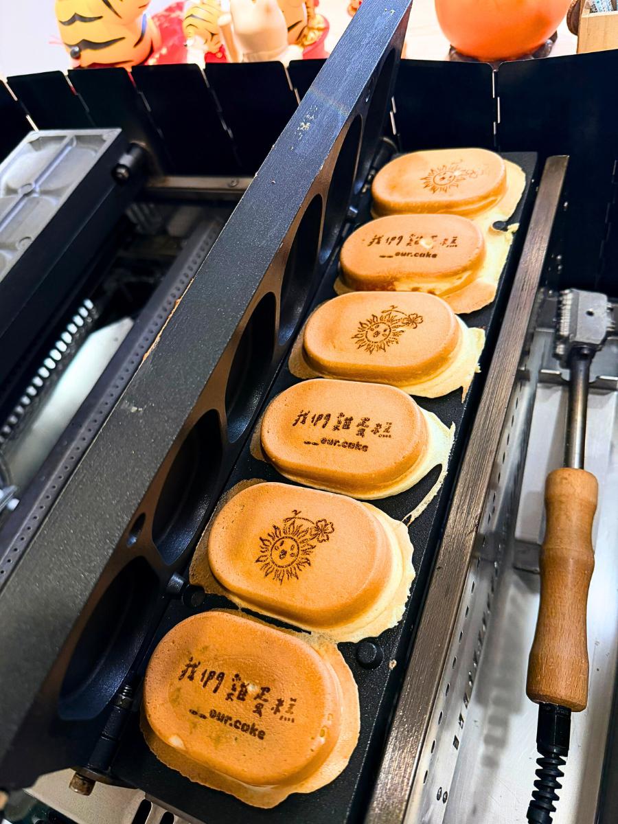 中壢雞蛋糕品牌 現做蓬鬆蛋糕體與手工餡 深受學生族群喜愛