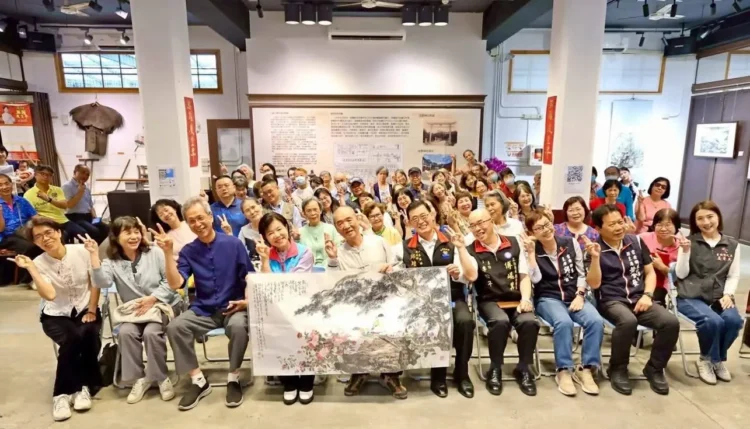 游淑貞邀好客藝術村春賞特展 顏文堂無垢雅集師生墨映聯展