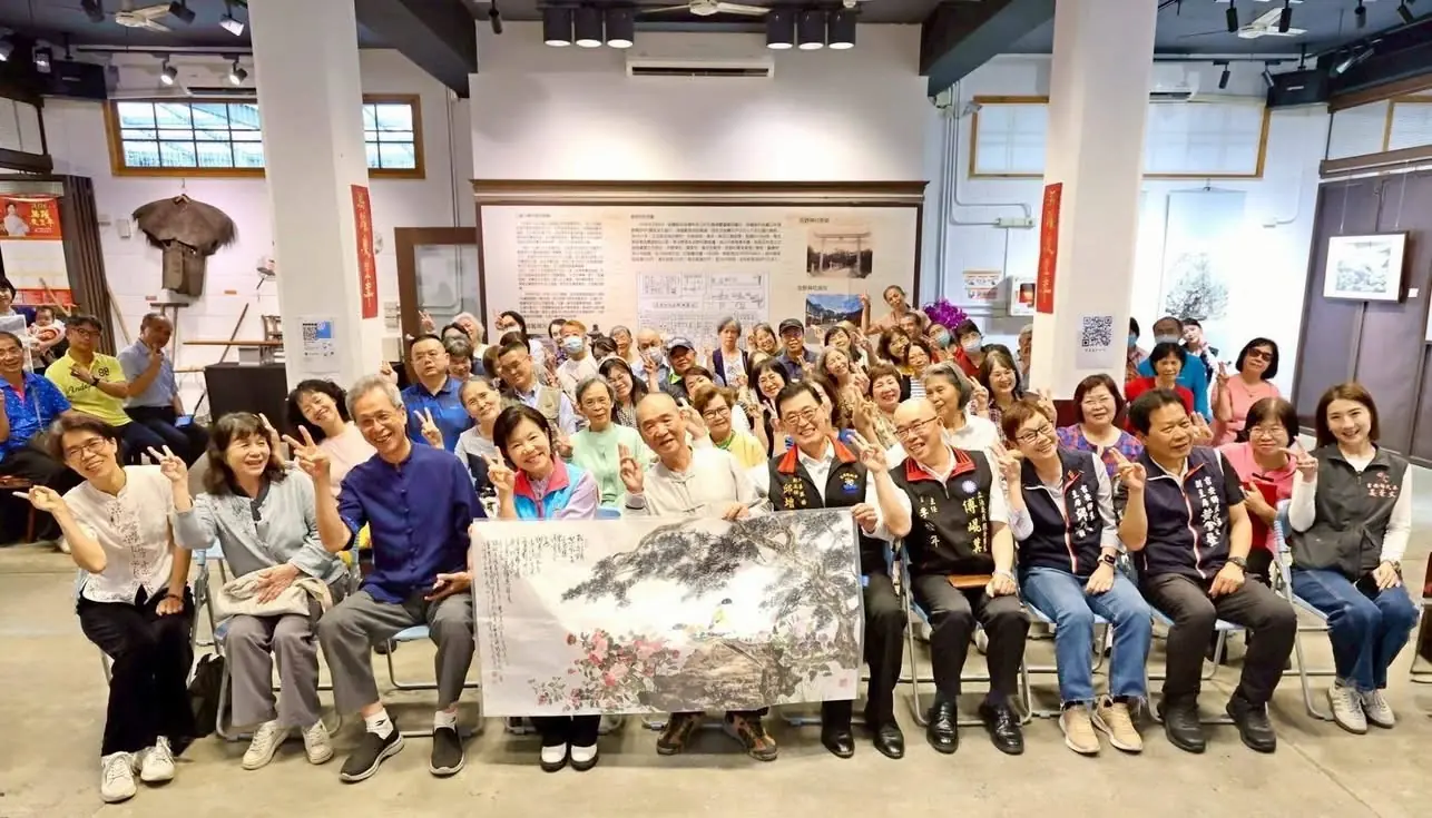 游淑貞邀好客藝術村春賞特展 顏文堂無垢雅集師生墨映聯展
