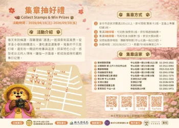 春日遊條通 5條主題走讀4月登場 掃碼導覽、集章抽3C好禮 玩轉中山區美食與條通文化