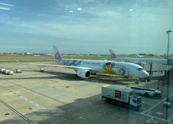 網友搶票衝東京賞櫻 驚喜巧遇華航皮卡丘彩繪機！從機身到枕頭全被萌翻！