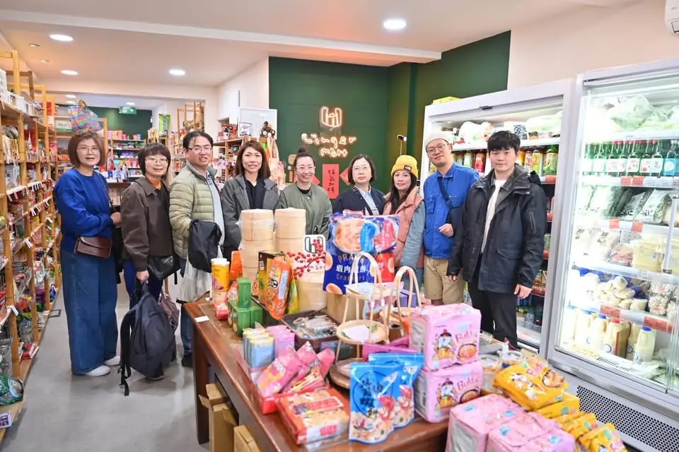 花蓮縣政府農業處赴英參訪倫敦Richmond台灣超市 觀察消費趨勢 作為農產拓展市場參考