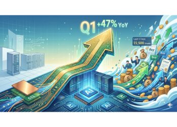 金居(8358)Q1營收年增47% AI高速交換器材料題材引爆 法人近5日狂掃2.25萬張