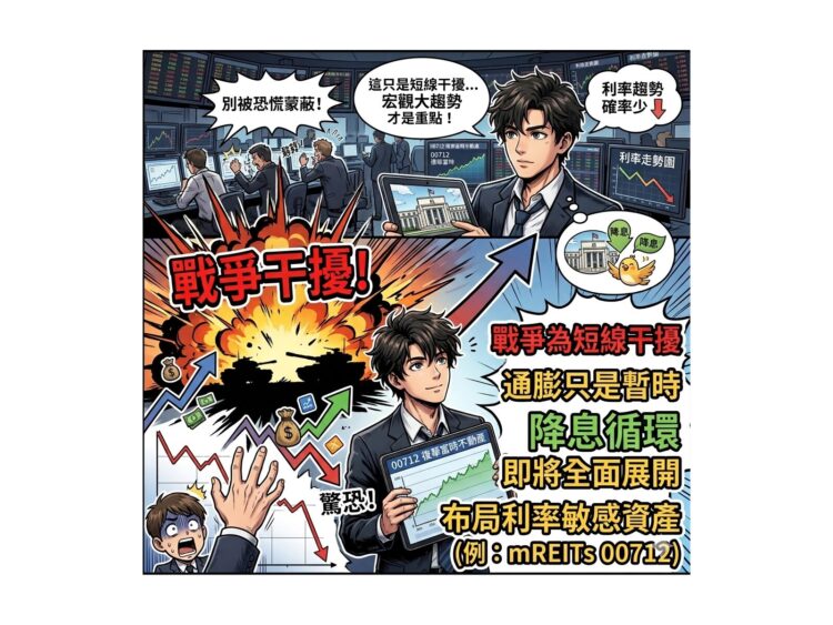 外資悄悄進場！00712 復華富時不動產：降息循環下的「息利雙收」黑馬？