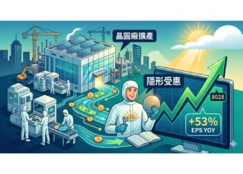 晶圓廠擴產隱形受惠股發威！昇陽半導體(8028)EPS年增53% 跳空突破高點