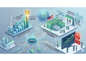 毅嘉(2402)Q1營收創同期新高 馬來西亞新廠5月起跑 盤中鎖漲停77.7元