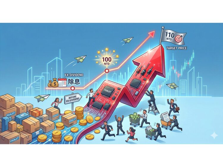 【追蹤報導】爆單漲停破百元 強茂(2481)除息前卡位 外資上調目標價110元